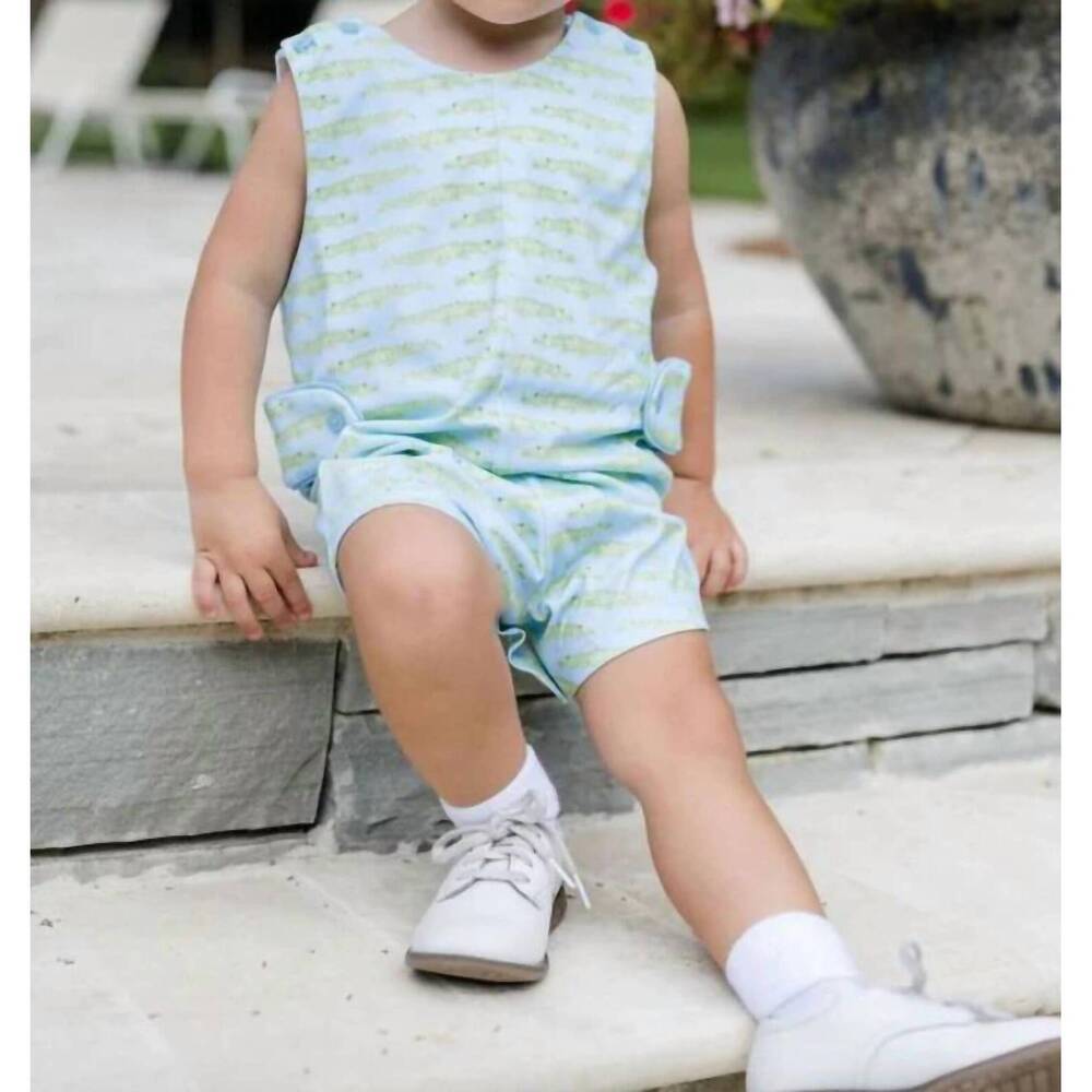 NEW JAMES & LOTTIE boys see you later alligator reed jon jon in blue, green